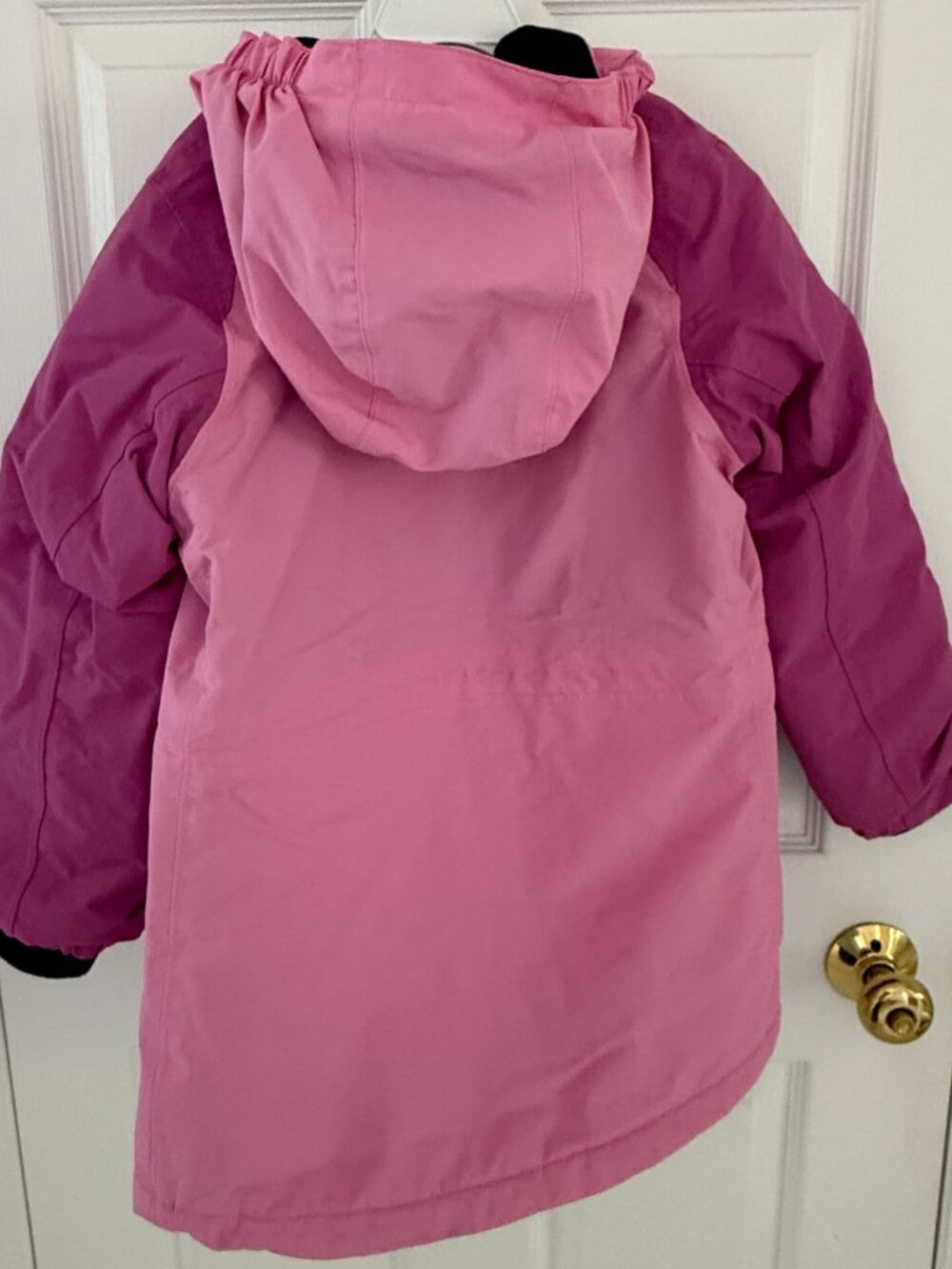 Pink Insulated Water Resistant Activity Grow-A-Long Jacket - size small (6/7) - Picture 8 of 8